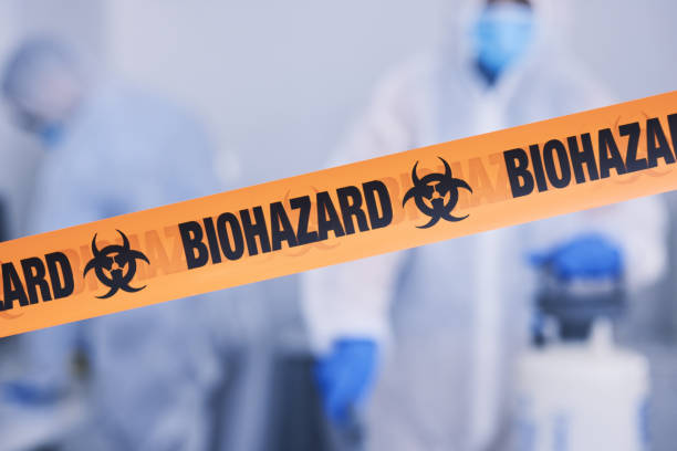 Professional Biohazard technician working in Cascade, WI